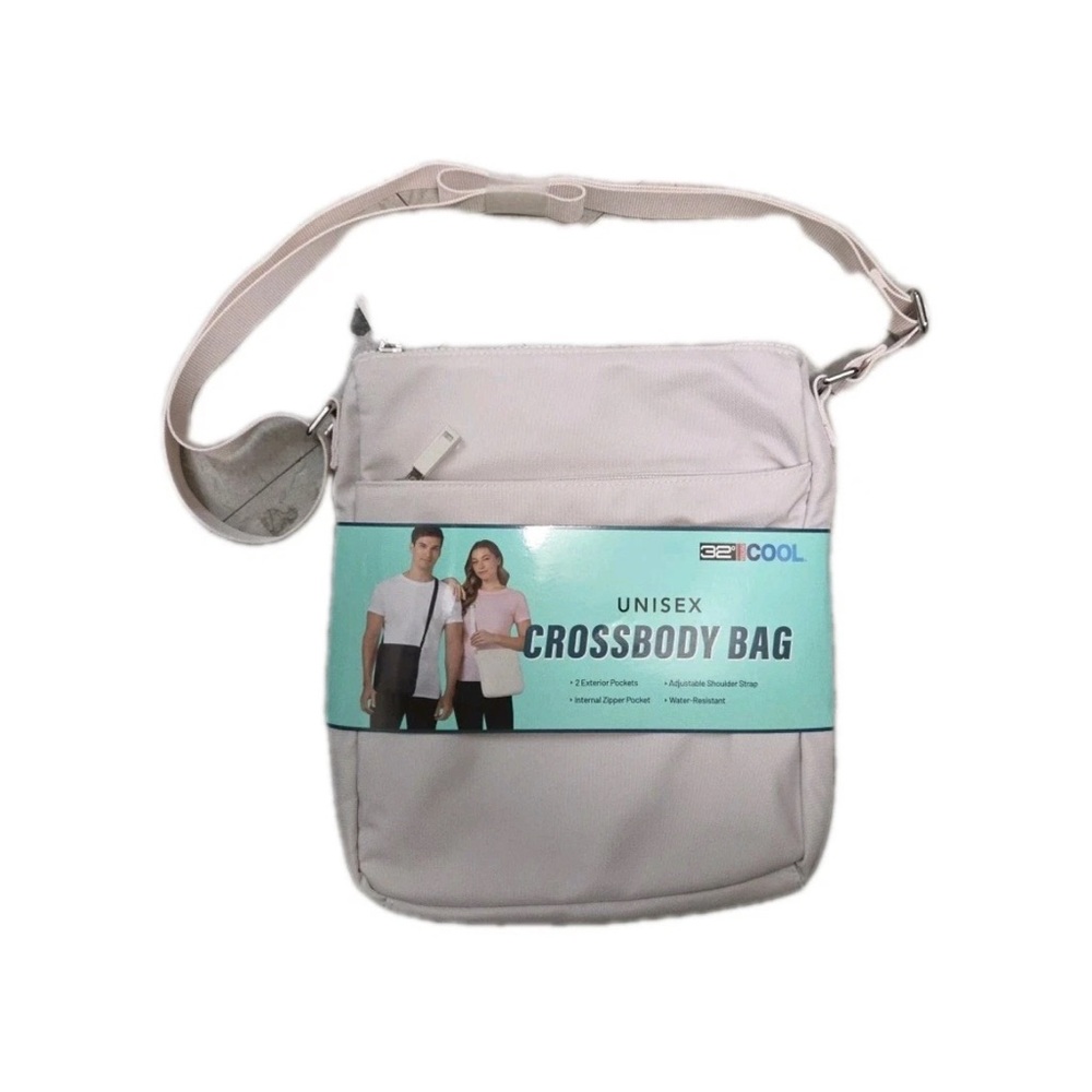 Beige Crossbody Bag unisex New